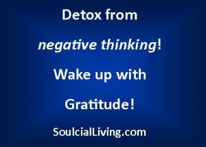 detox from negative thinking